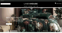 Desktop Screenshot of linenhouse.co.nz